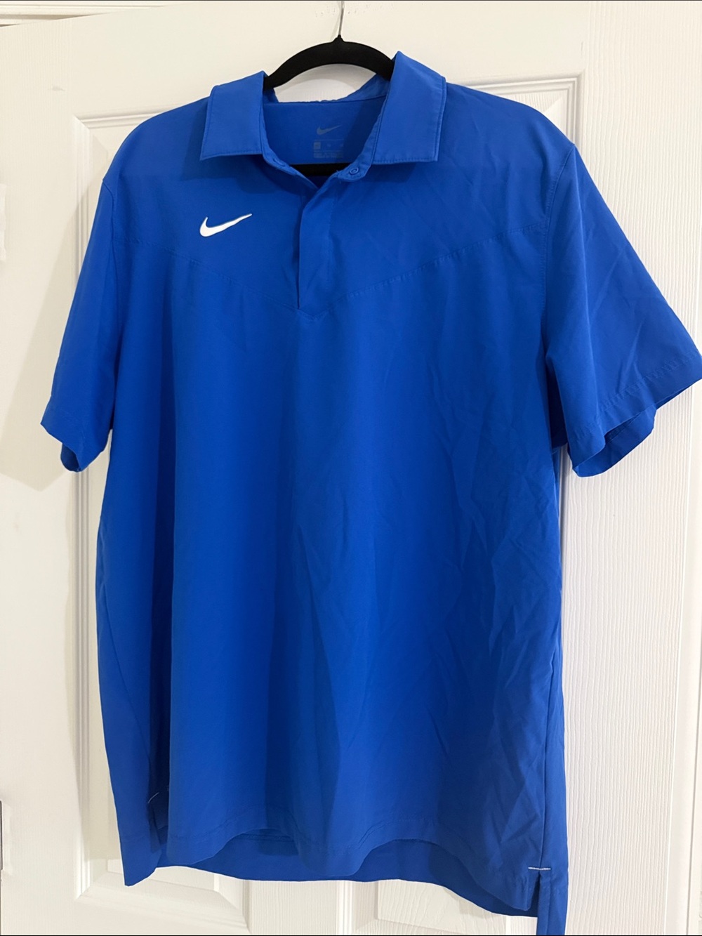 Nike Men’s Royal Blue Short Sleeve Polo Shirt